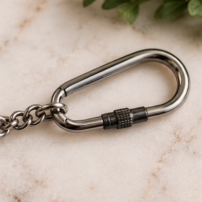 Huntley Equestrian Silver D-Bit Horse Bit Keychain