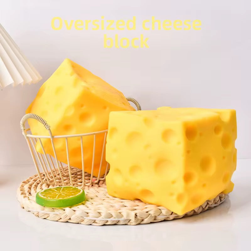 Large Cheese Squishy *READY TO SHIP*