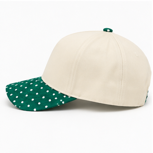 Jollyish Polka Dot Christmas Snapback Hat