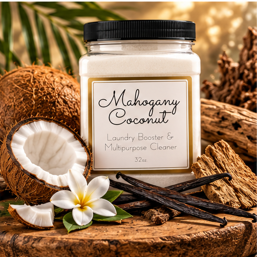 Mahogany Coconut Laundry Booster & Multipurpose Cleaner | 32 oz