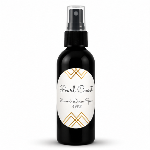Pearl Coast Room & Linen Spray | Fresh Coastal Eucalyptus Scent – 4 oz