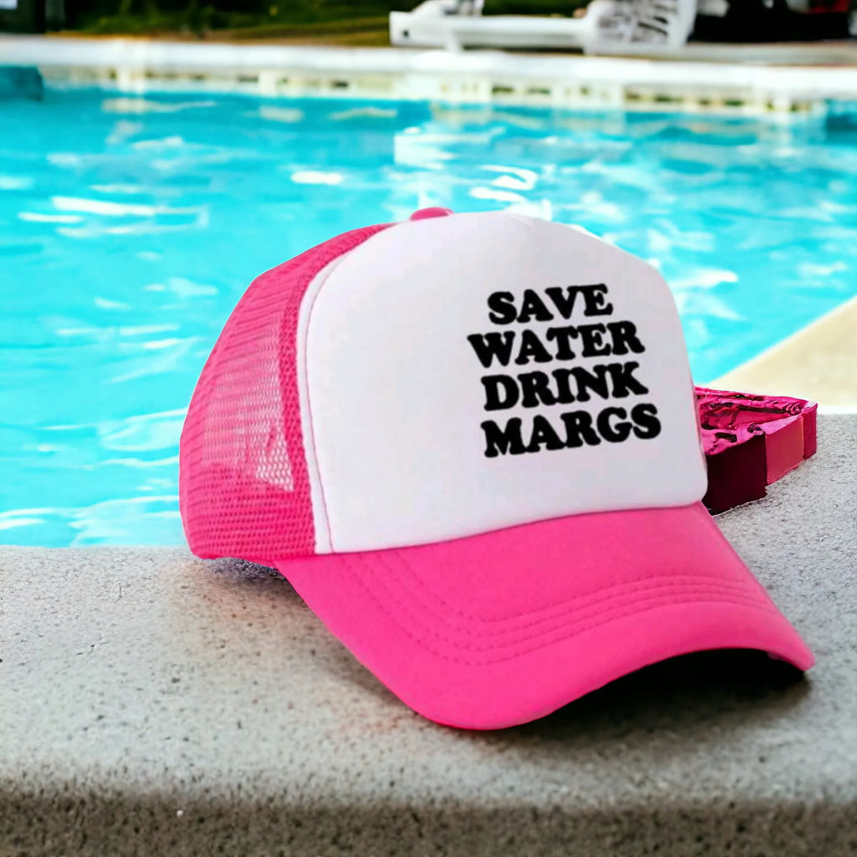 Save Water Summer Trucker Foam Hat