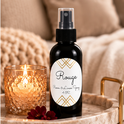 Rouge Luxury Room & Linen Spray | Amber, Jasmine & Bergamot