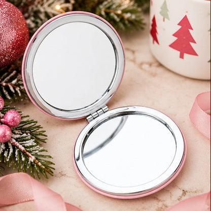 Christmas Sparkle Rhinestone Compact Mirrors | 4 Festive Designs