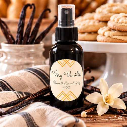 Very Vanilla Room & Linen Spray | Double-Scented 4 oz