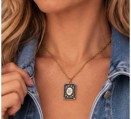 Once Upon a Time Book Locket Necklace | A Reader Lives a Thousand Lives