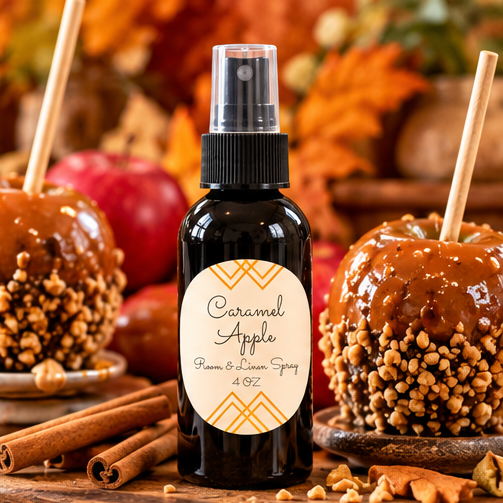 Caramel Apple Room & Linen Spray | Double-Scented 4 oz