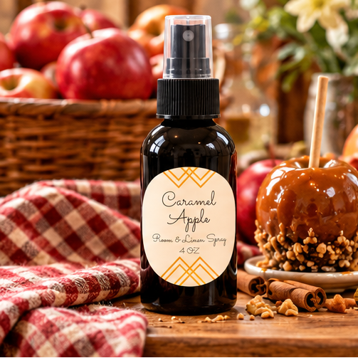 Caramel Apple Room & Linen Spray | Double-Scented 4 oz