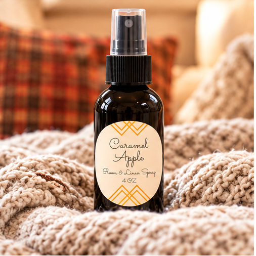 Caramel Apple Room & Linen Spray | Double-Scented 4 oz