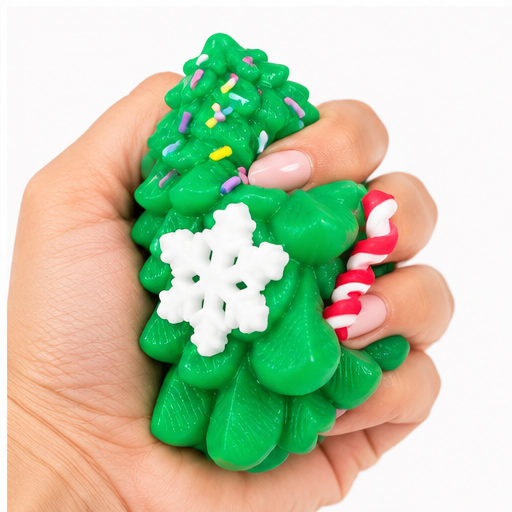 Christmas Tree Squishy Sensory Toy | Holiday Fidget