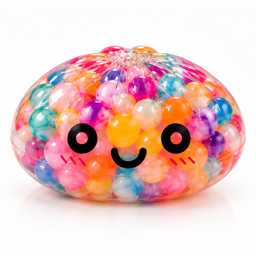 Happy Dumpling Acrylic Water-Filled Squishy | Collectible Sensory Fidget Toy