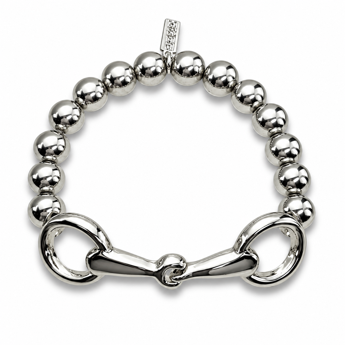 Golden Reins Snaffle Bit Stretch Bracelet