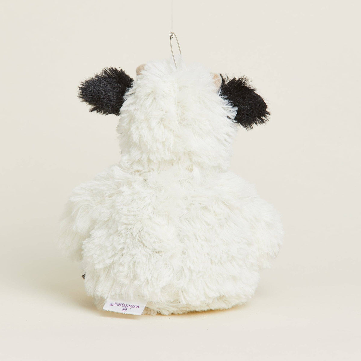 Warmies® Junior Black & White Cow | 9" Microwavable Lavender Plush