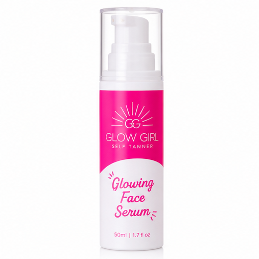 Glow Girl Glowing Face Serum | Gradual Self-Tanning Facial Serum