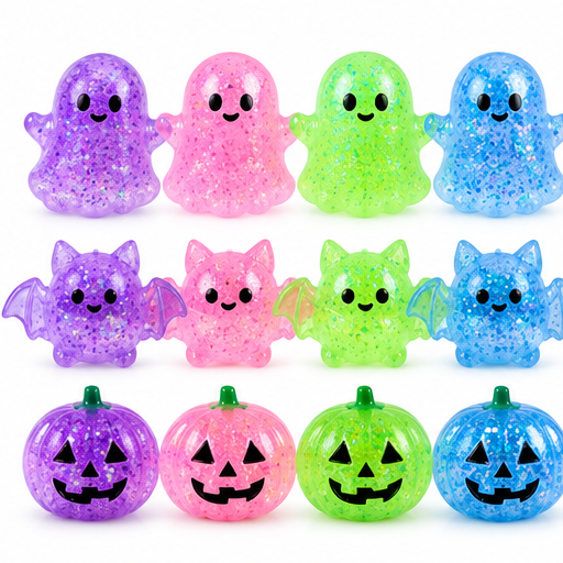 Maltose-Filled Halloween Squishy | Ghost, Bat or Pumpkin