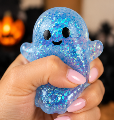 Maltose-Filled Halloween Squishy | Ghost, Bat or Pumpkin