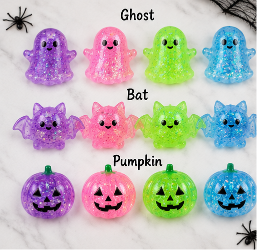Maltose-Filled Halloween Squishy | Ghost, Bat or Pumpkin