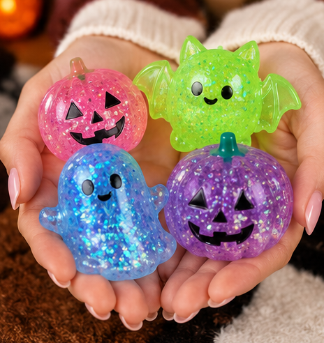 Maltose-Filled Halloween Squishy | Ghost, Bat or Pumpkin