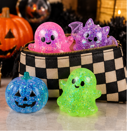 Maltose-Filled Halloween Squishy | Ghost, Bat or Pumpkin