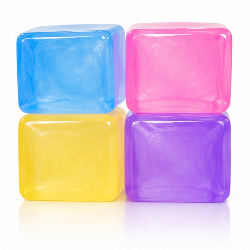 Pastel Squeeze Cube Sensory Fidget Toy | 4 Colors