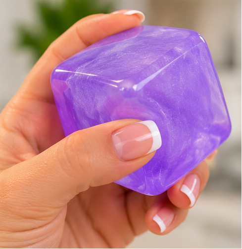 Pastel Squeeze Cube Sensory Fidget Toy | 4 Colors