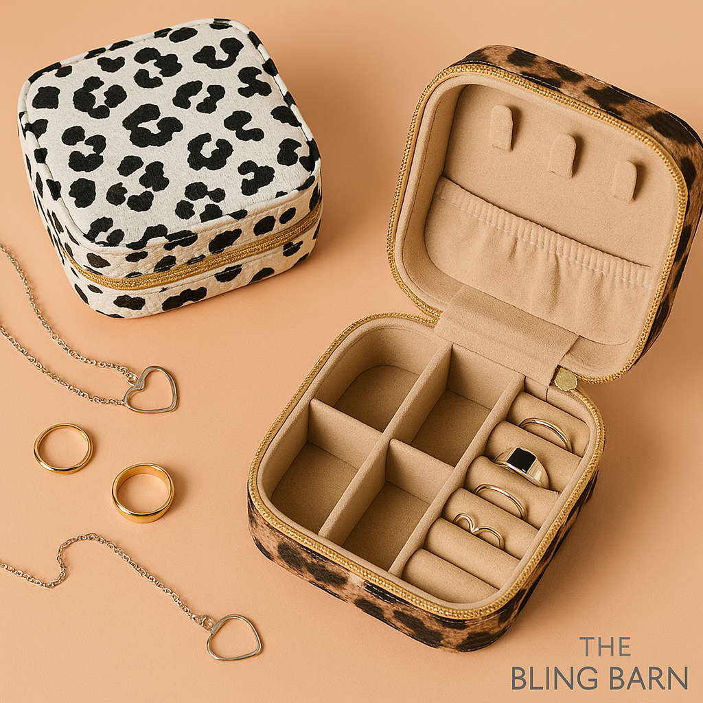 Roam Free Leopard Jewelry Box