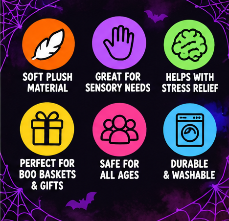 Halloween Mystery Plush Squishy | Spooky Sensory Surprise