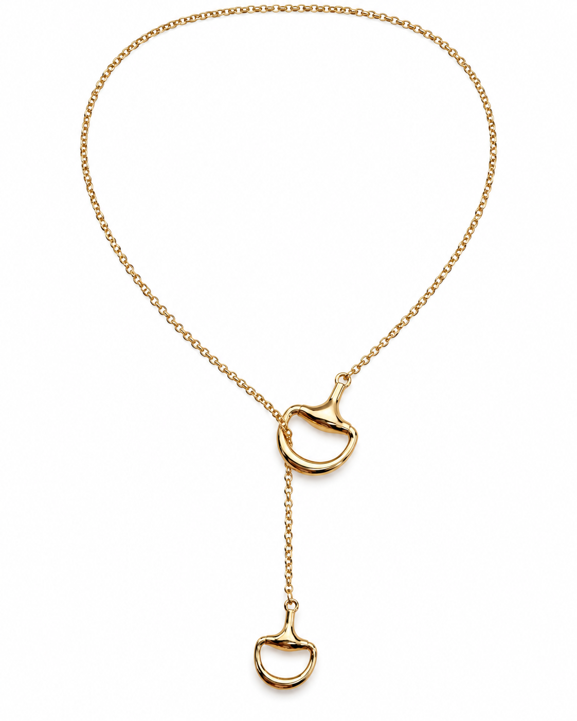 Rein & Ride Equestrian Lariat Necklace