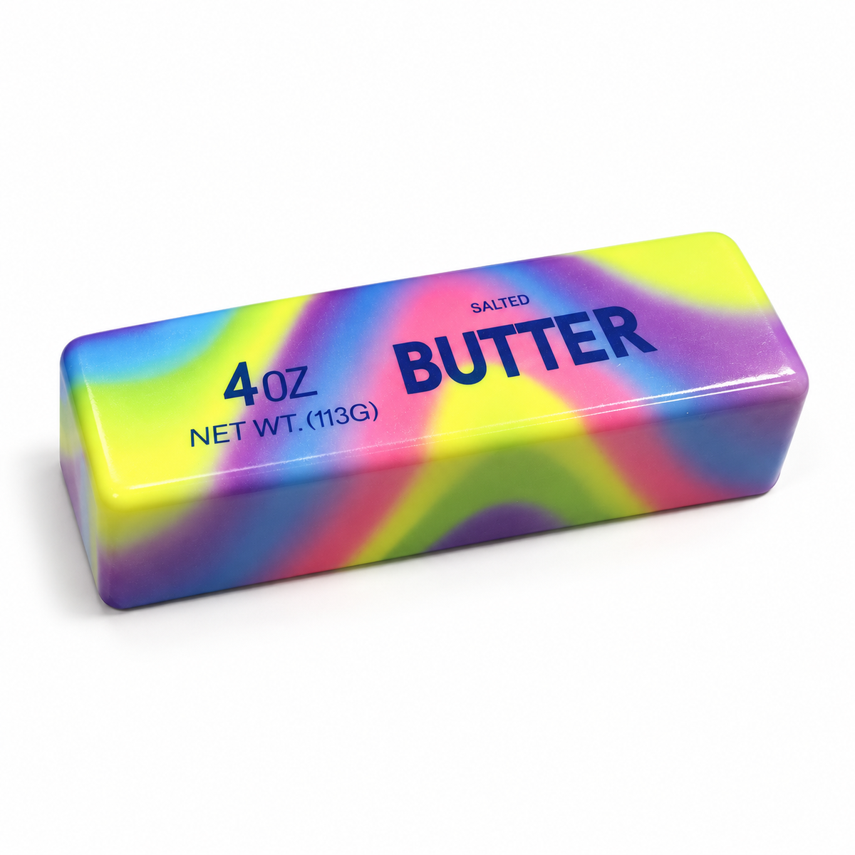 Groovy Melt Tie-Dye Butter Squishy
