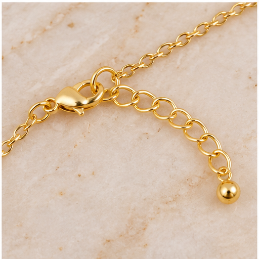 Golden Glam Cowgirl Boot Necklace