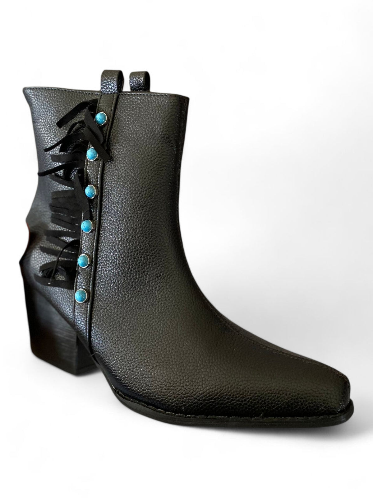 Crazy Train Boujee Western Fringe Boots