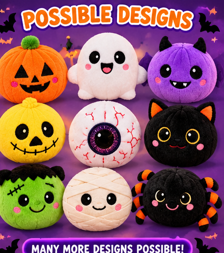 Halloween Mystery Plush Squishy | Spooky Sensory Surprise