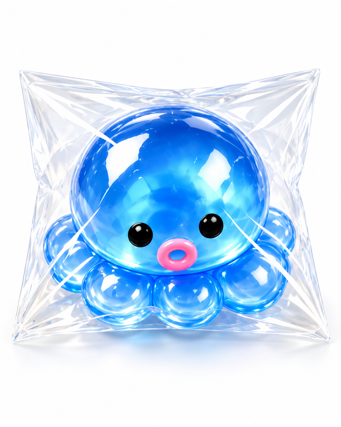 Jelly Wobble Taba Octopus Squishy | 3 Colors