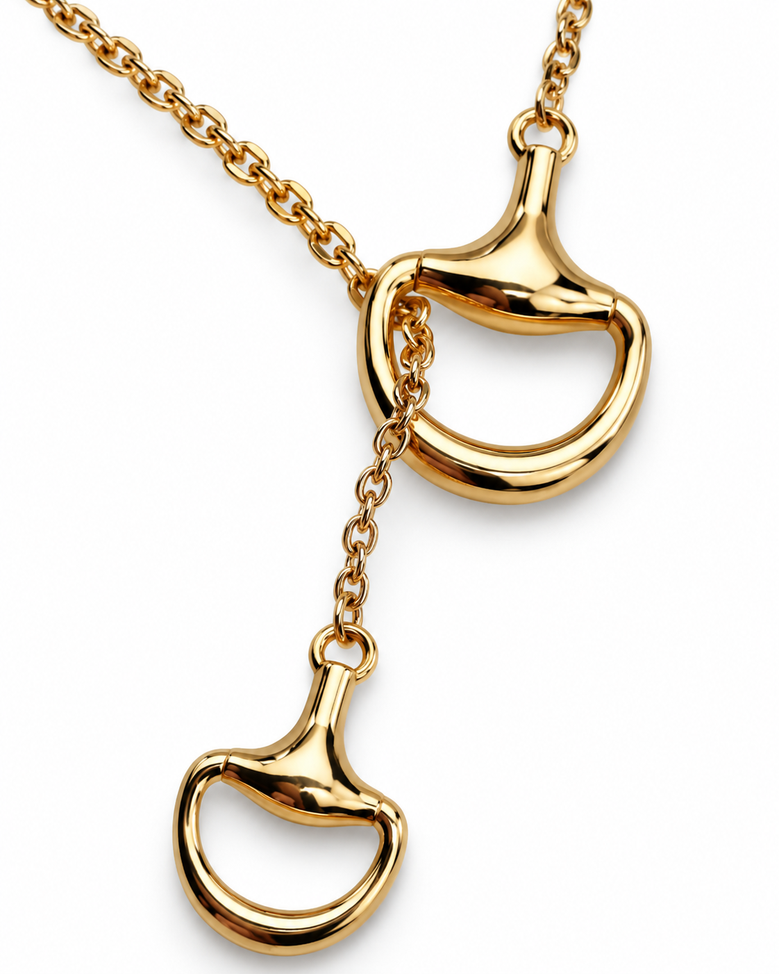 Rein & Ride Equestrian Lariat Necklace