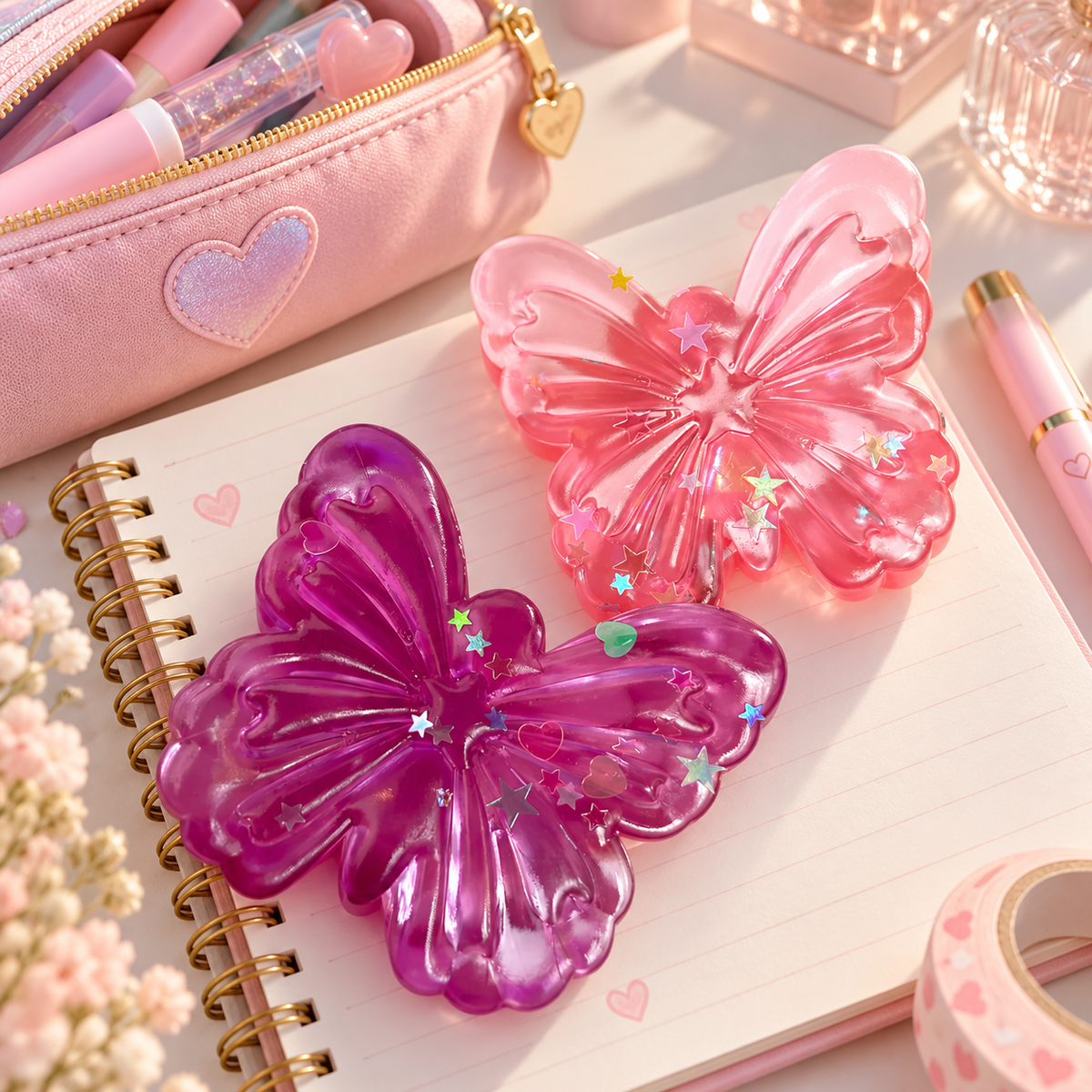 Taba Butterfly Squishy Fidget Toy | Pink or Purple