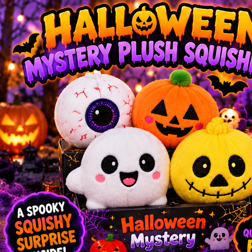 Halloween Mystery Plush Squishy | Spooky Sensory Surprise