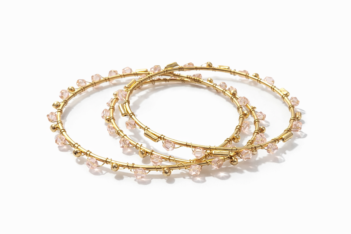 Coastal Charm Stack Bangles (Set of 3)