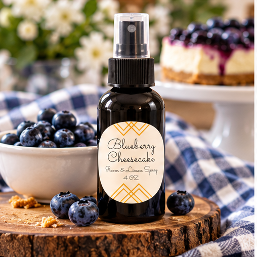 Blueberry Cheesecake Room & Linen Spray | Double-Scented 4 oz