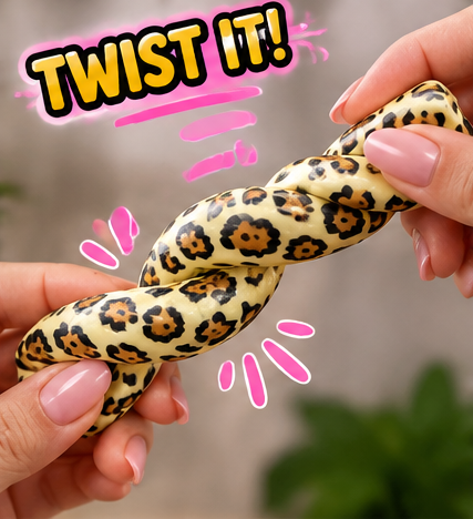 Wild Side Leopard Butter Squish | Stretchy Sensory Fidget Toy