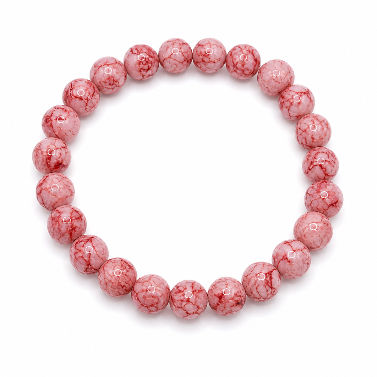 Tidewave Stackable Bracelet – Stretch Bead Bracelet in Multiple Colors