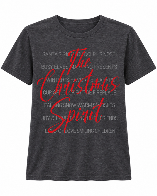 The Christmas Spirit Graphic Tee – Ready to Ship