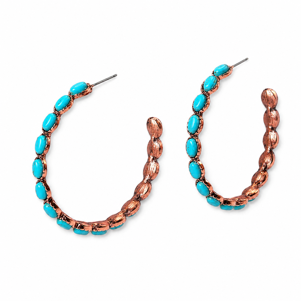 Roppin Western Hoop Earrings