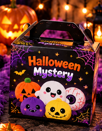 Halloween Mystery Plush Squishy | Spooky Sensory Surprise