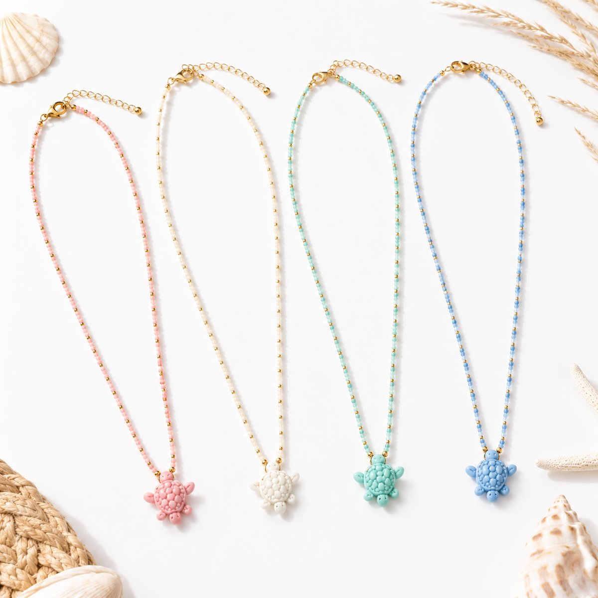 Coastal Cove Turtle Necklace