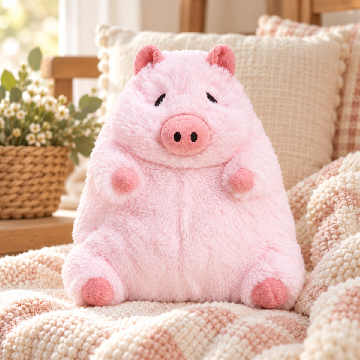 Warmies® Prosperity Pig | Feeling Fuzzy Microwavable Plush