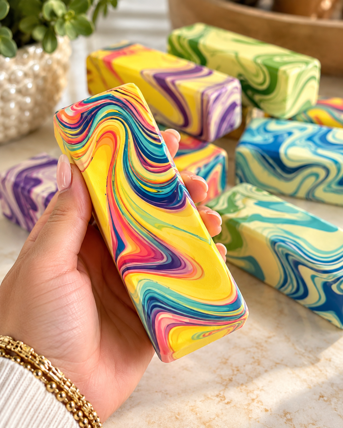 Marble Melt Butter Squishy Sensory Toy