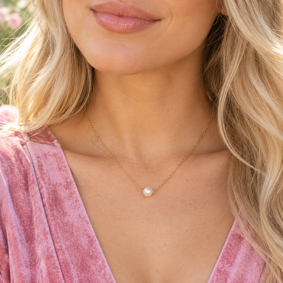Everyday Pearl Dainty Necklace
