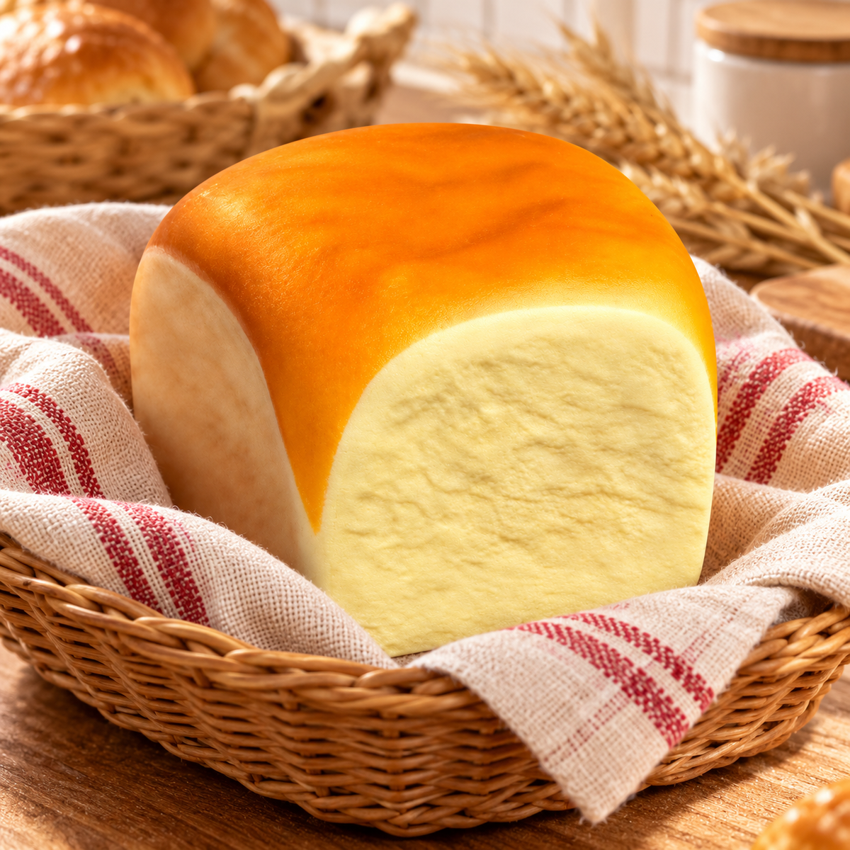 Fresh-Baked Roll Slow-Rise Squishy