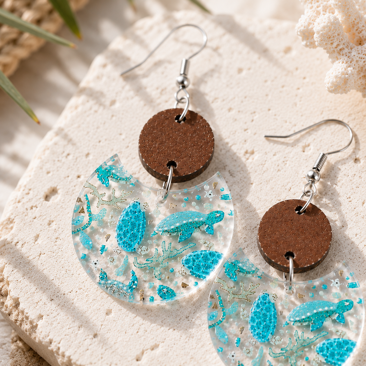 Take Me to The Beach Earrings