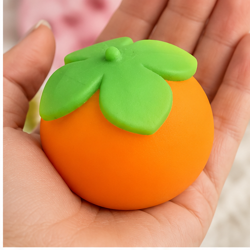 Squeeze the Day Orange Squishy Sensory Toy